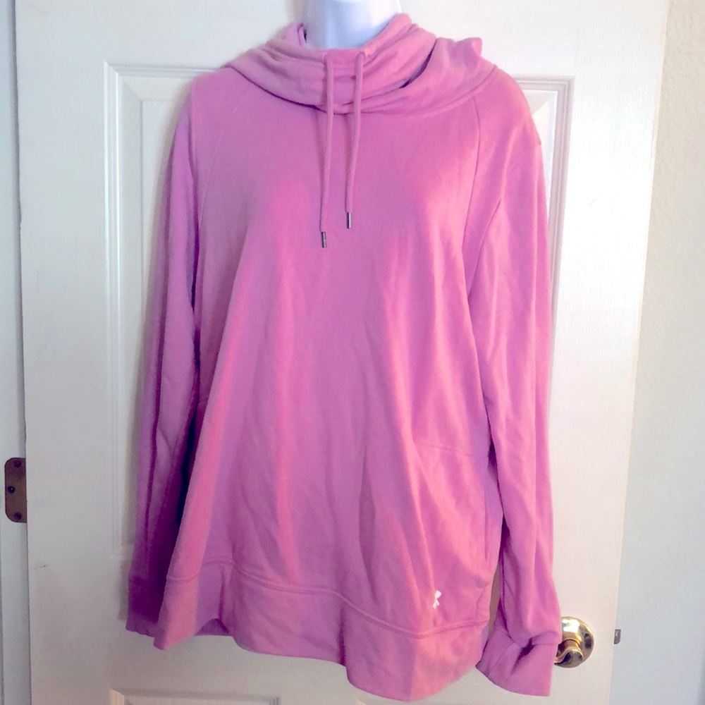 New Pink Under Armour Hoodie